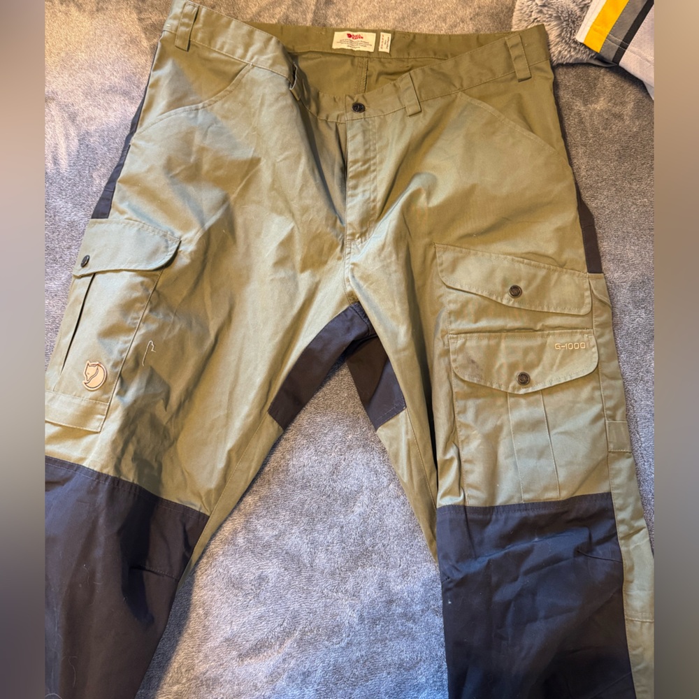Fjallraven Vidda Pro Trouser Pants Men's Size 38 Dark Olive